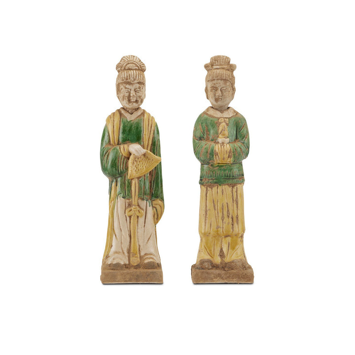 Tang Dynasty Palace Servants Set of 2