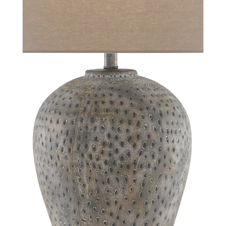 Junius Gray Table Lamp