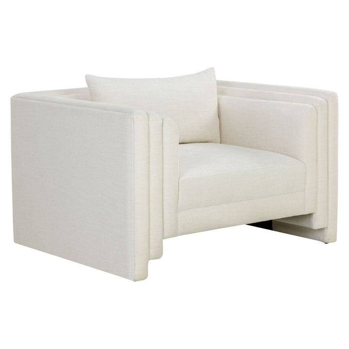 Lounge Chairs Kira Armchair - Heather Ivory Tweed