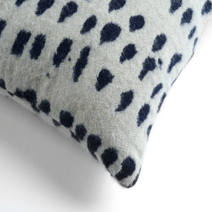 Dots Cushion - Black And White