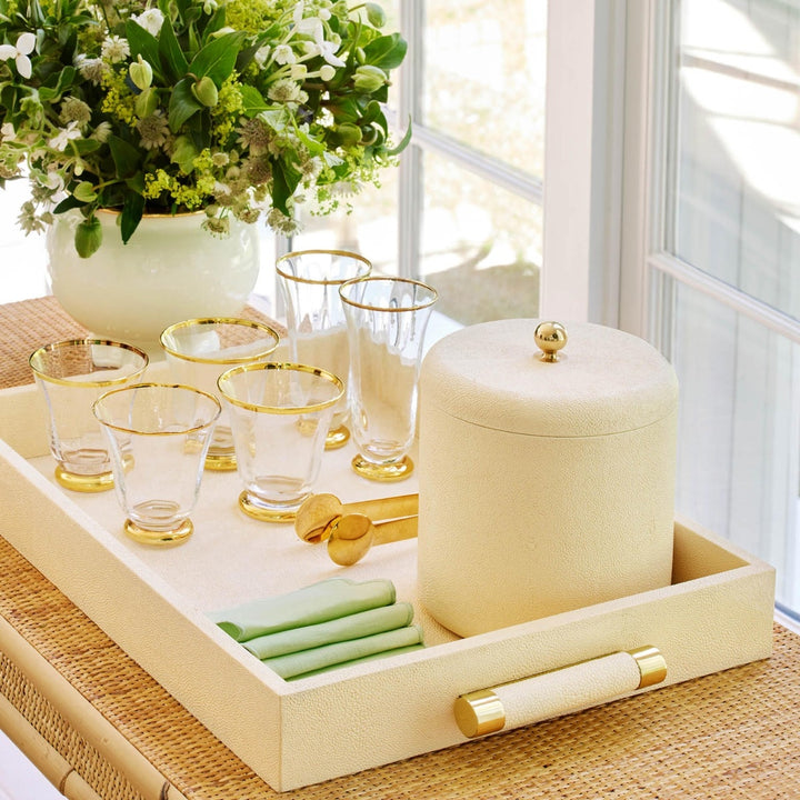 Classic Shagreen Serving Tray - image 6