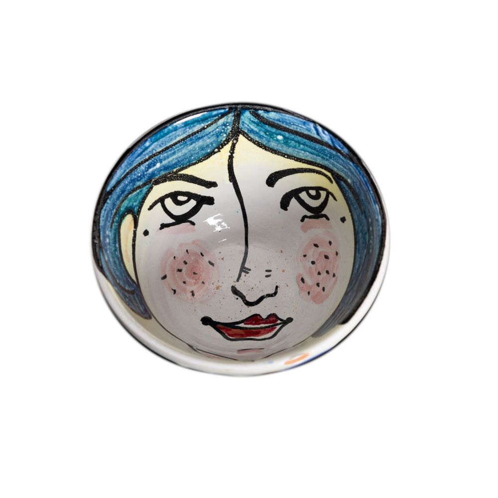 Bowls Portrait Bowl, Small, Face Freckles