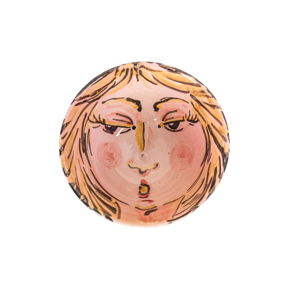 Bowls Portrait Bowl, Small, Face Pink