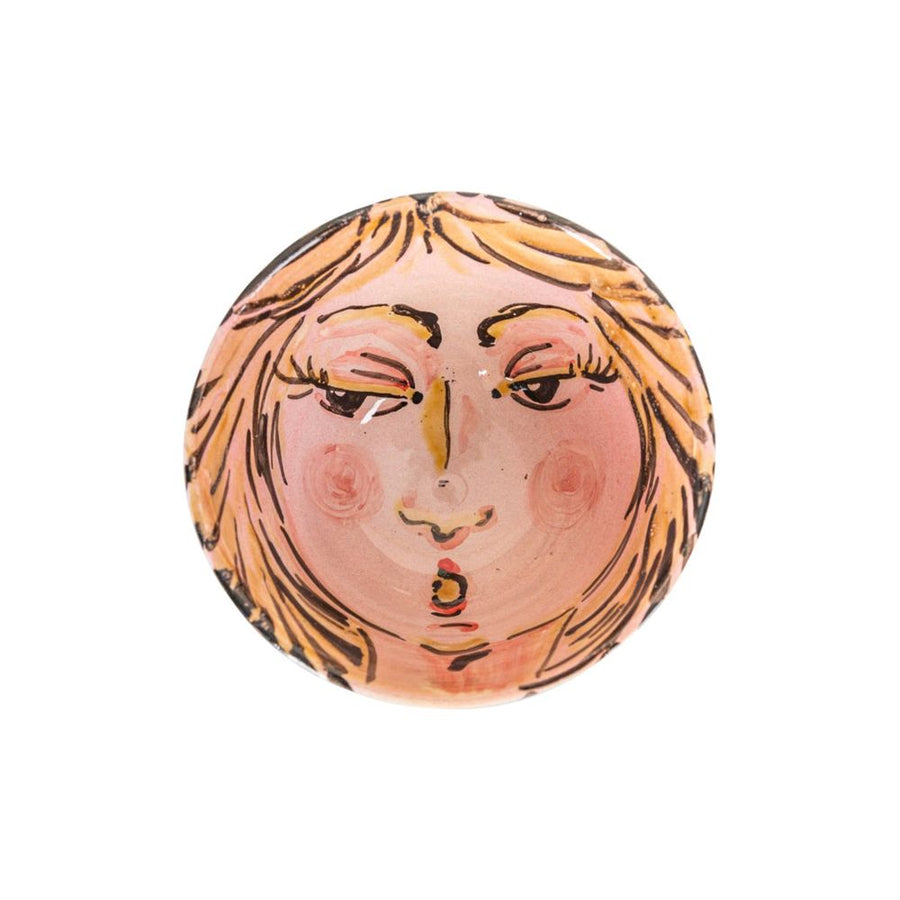 Bowls Portrait Bowl, Small, Face Pink