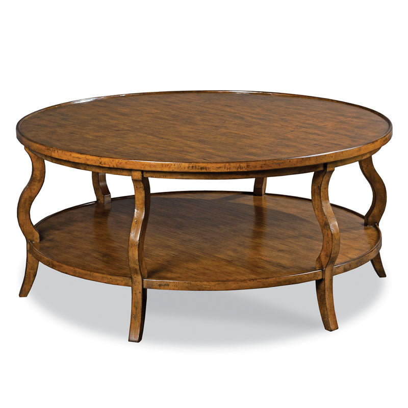 Sonoma Round Cocktail Table-Woodbridge Furniture-WOODB-2117-08-Coffee Tables-1-France and Son