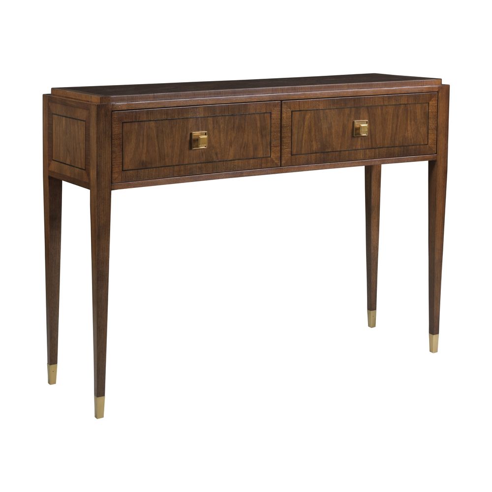 Console Tables Chiavari Console - Rich Clear Dark Brown