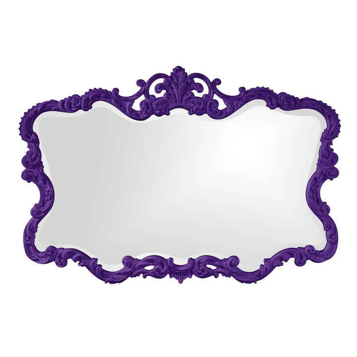 Talida Mirror-The Howard Elliott Collection-HOWARD-21183RP-MirrorsRoyal Purple-13-France and Son