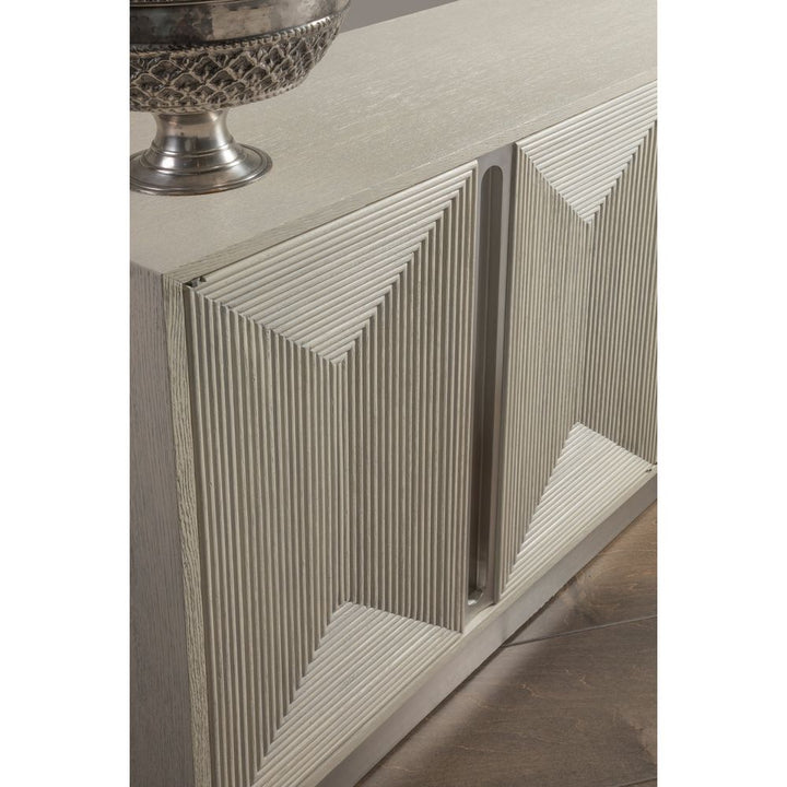 TV Stands & Media Consoles Gradient Long Media Console - Antiqued White