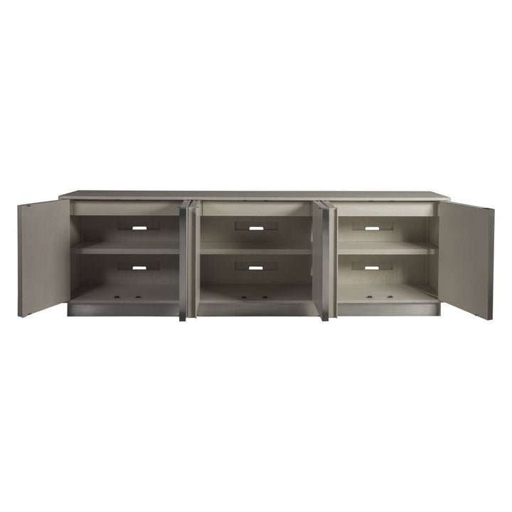 TV Stands & Media Consoles Gradient Long Media Console - Antiqued White