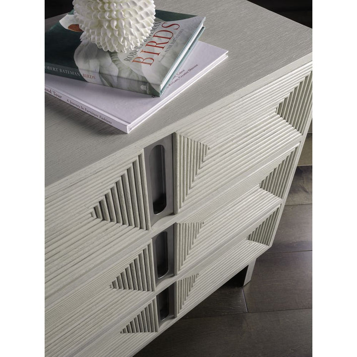 Cabinets & Curios Gradient Hall Chest - Antiqued White