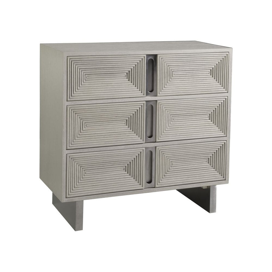 Cabinets & Curios Gradient Hall Chest - Antiqued White