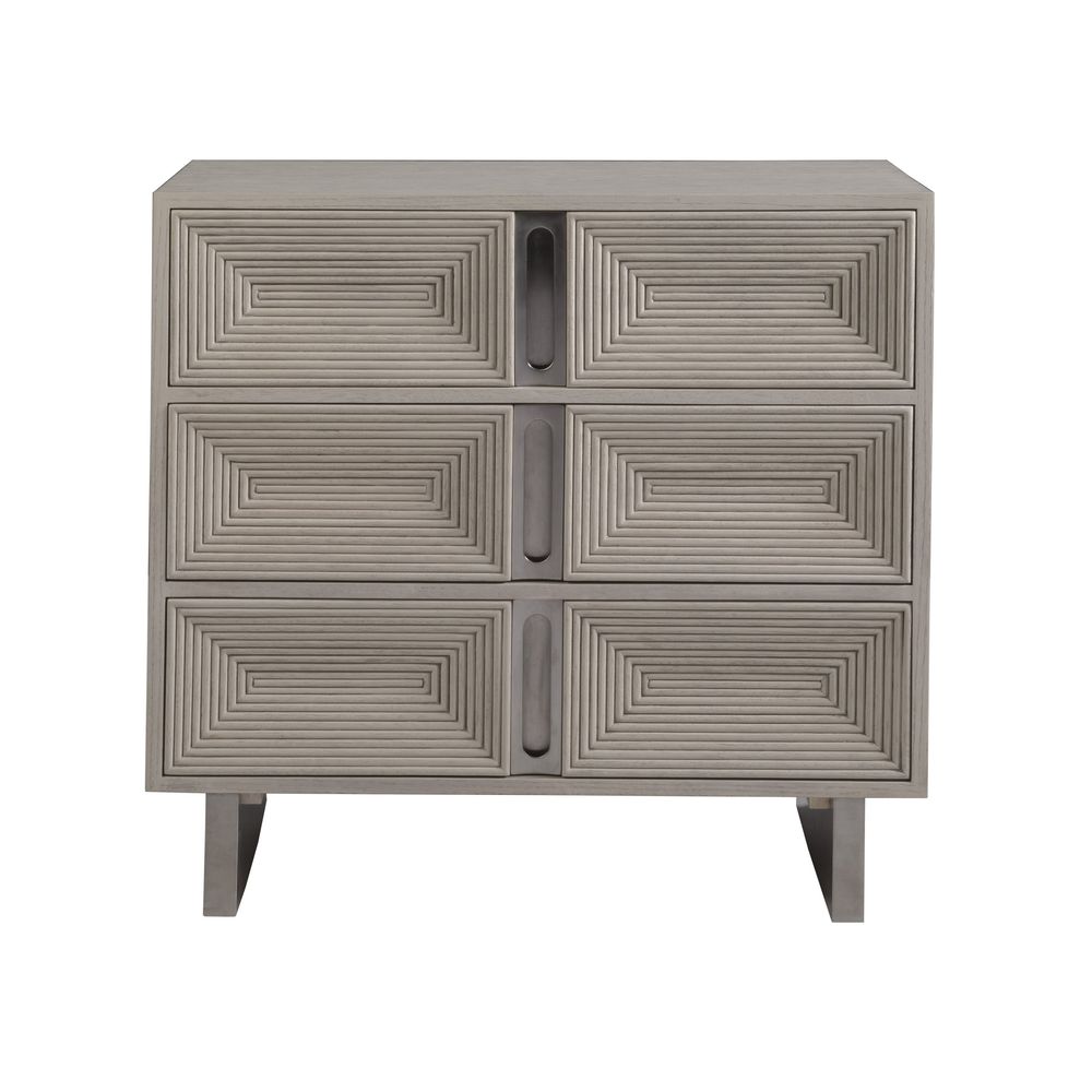 Cabinets & Curios Gradient Hall Chest - Antiqued White