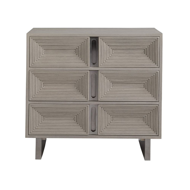 Cabinets & Curios Gradient Hall Chest - Antiqued White
