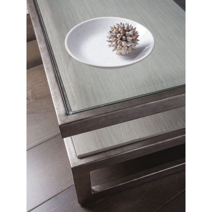 Coffee Tables Soiree Rectangular Cocktail Table - Silver Leaf
