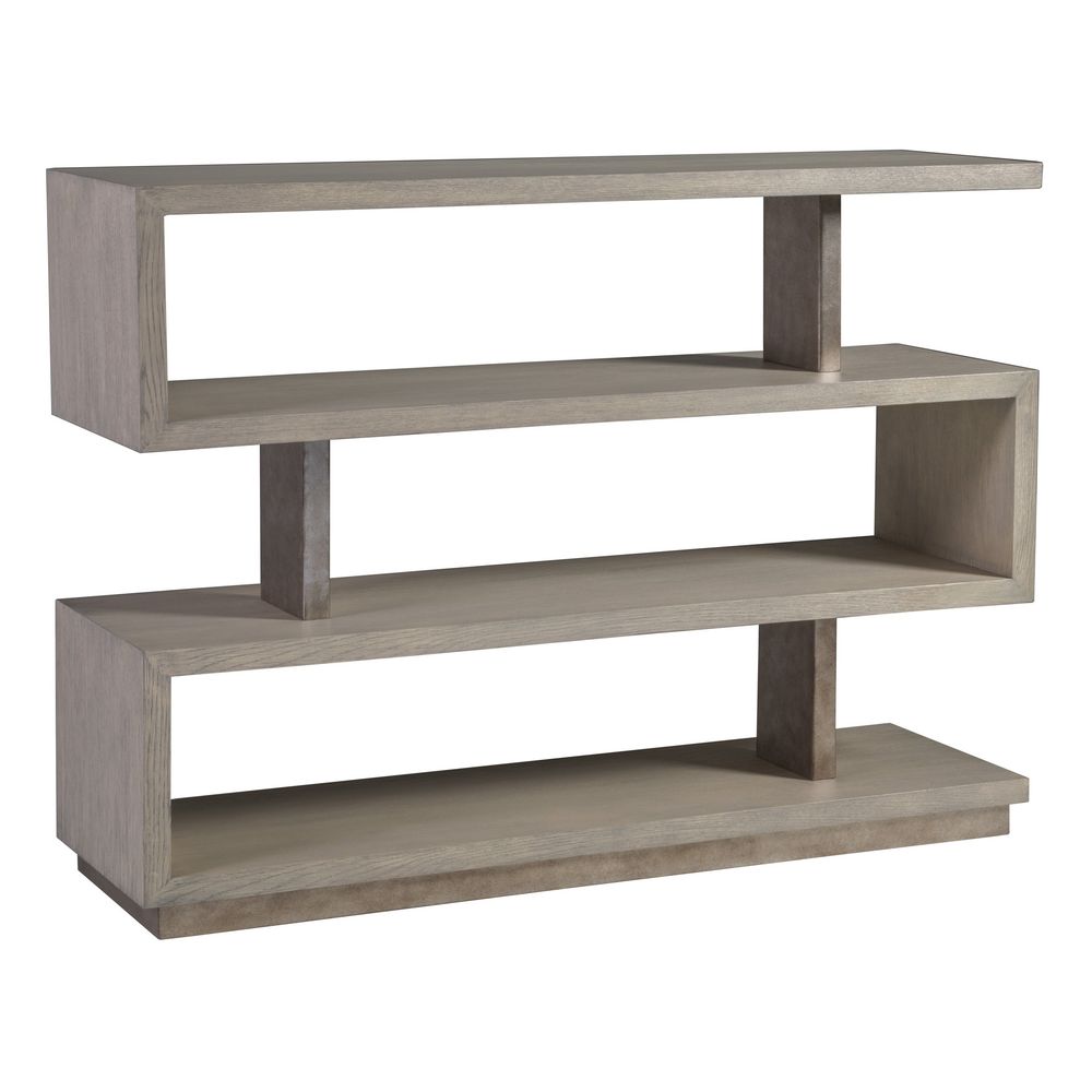 Bookcases & Etageres Soiree Low Bookcase - Silver Leaf