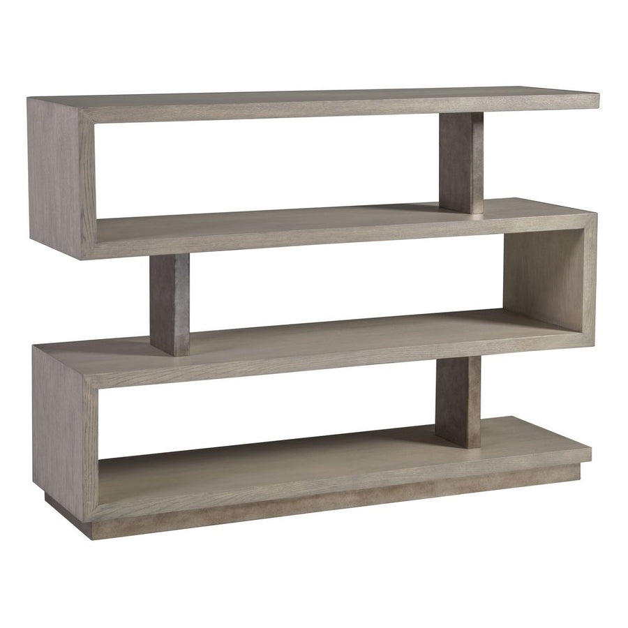 Bookcases & Etageres Soiree Low Bookcase - Silver Leaf