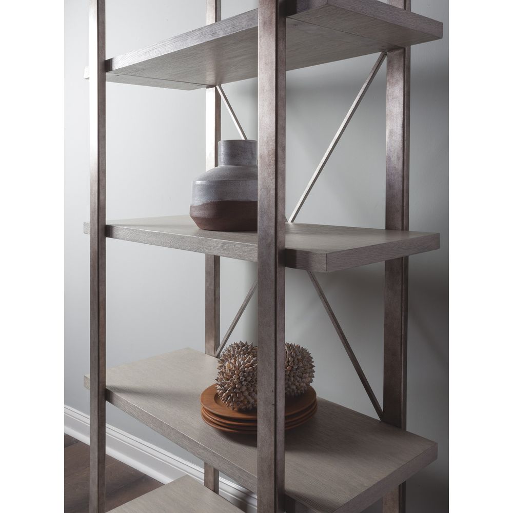 Bookcases & Etageres Soiree Etagere - Silver Leaf