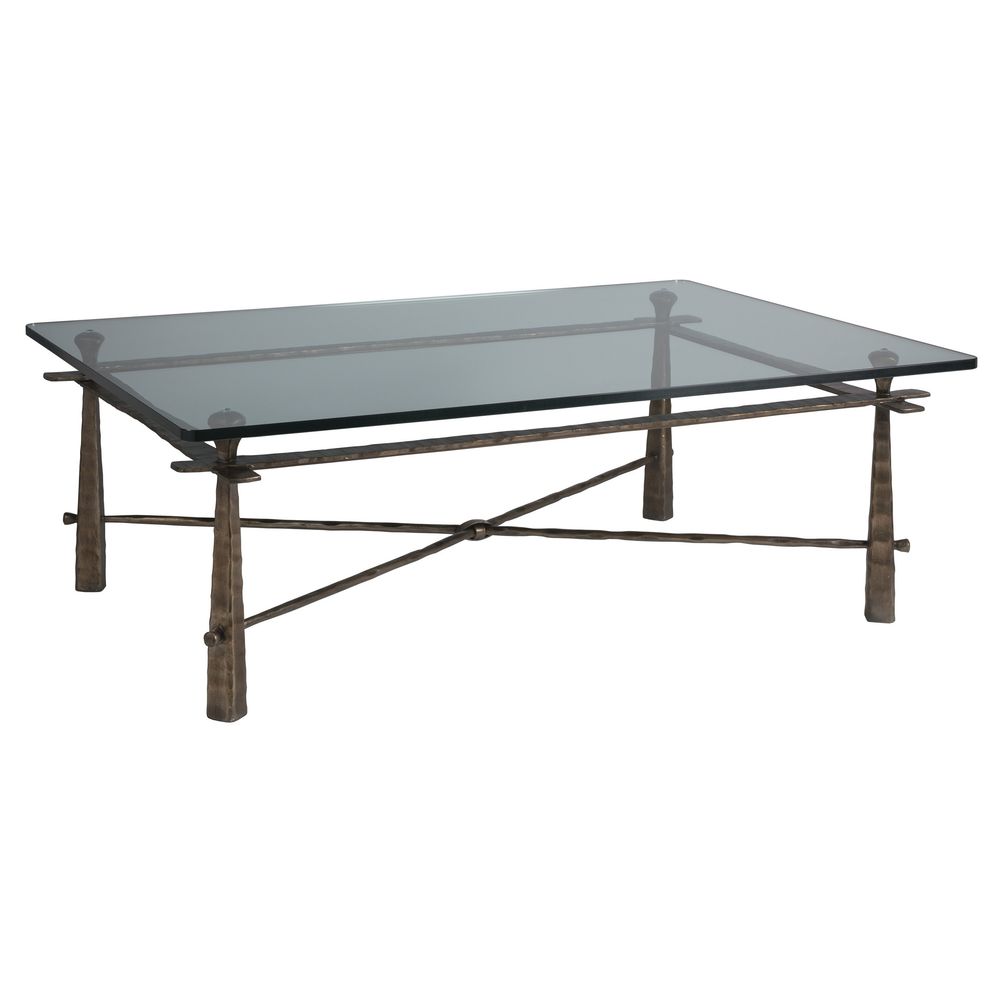 Coffee Tables Cortona Rectangular Cocktail Table - Natural Iron
