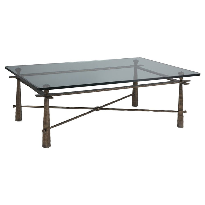 Coffee Tables Cortona Rectangular Cocktail Table - Natural Iron