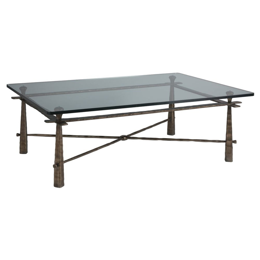 Coffee Tables Cortona Rectangular Cocktail Table - Natural Iron