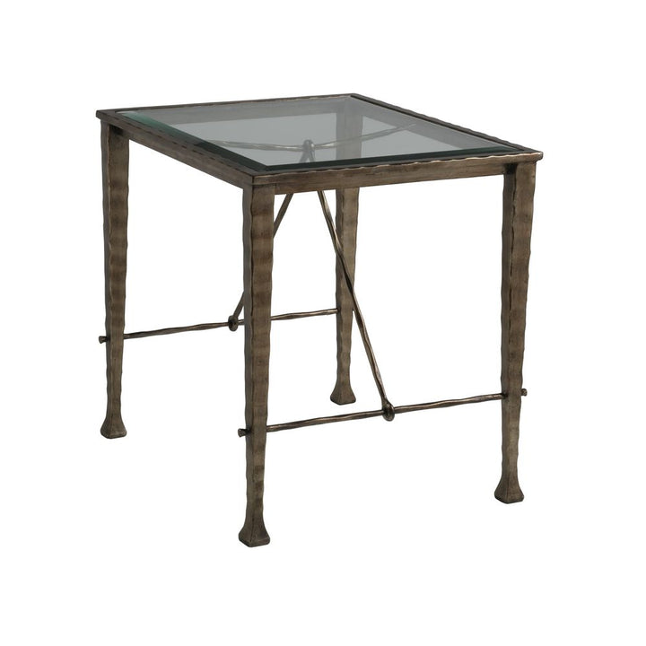 Side Tables Cortona Rectangular End Table - Natural Iron