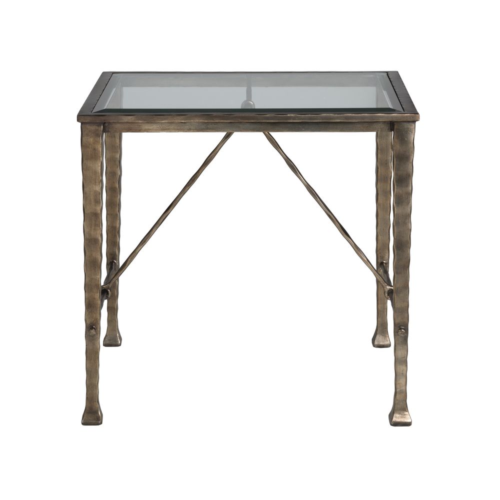 Side Tables Cortona Rectangular End Table - Natural Iron