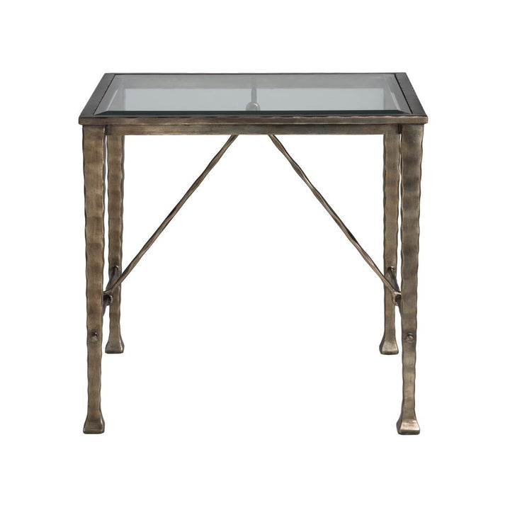 Side Tables Cortona Rectangular End Table - Natural Iron