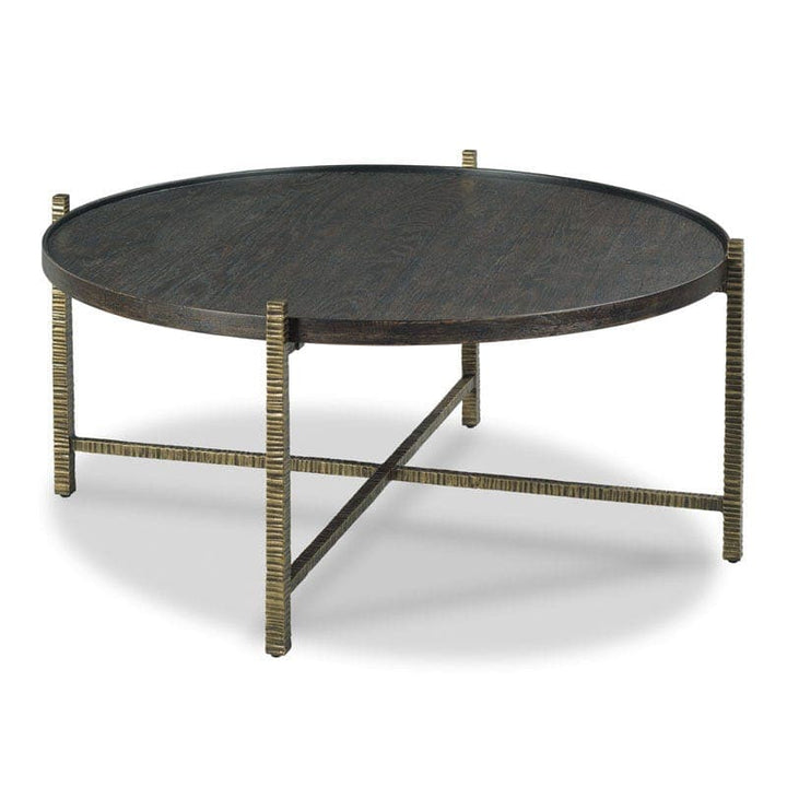 Broomfield Cocktail Table-Woodbridge Furniture-WOODB-2131-32-Coffee TablesWorn Black Finish-3-France and Son