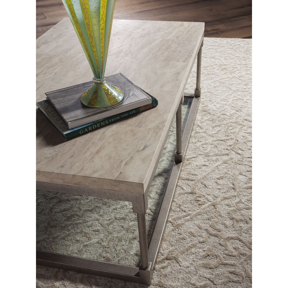 Coffee Tables Topa Rect Cocktail Table - Silver Leaf