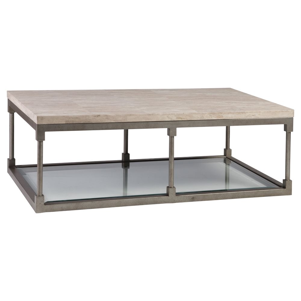 Coffee Tables Topa Rect Cocktail Table - Silver Leaf