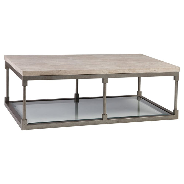 Coffee Tables Topa Rect Cocktail Table - Silver Leaf