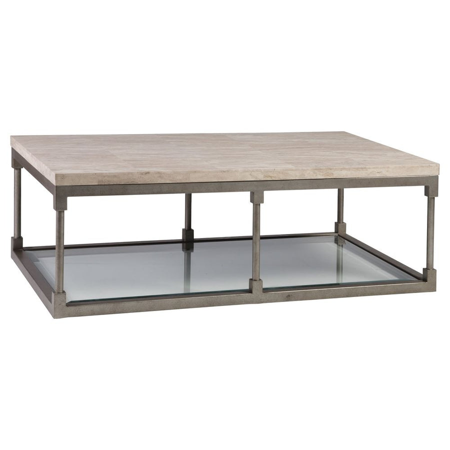 Coffee Tables Topa Rect Cocktail Table - Silver Leaf