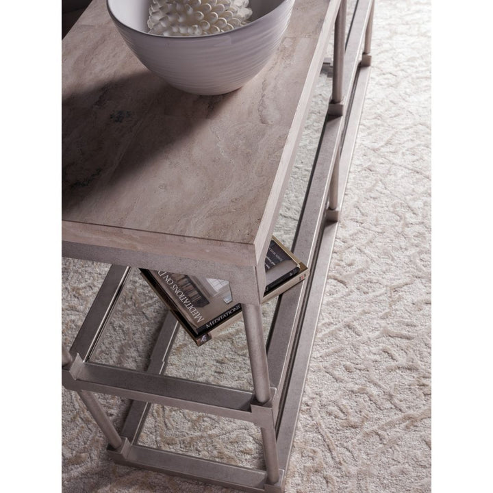 Console Tables Topa Console - Silver Leaf