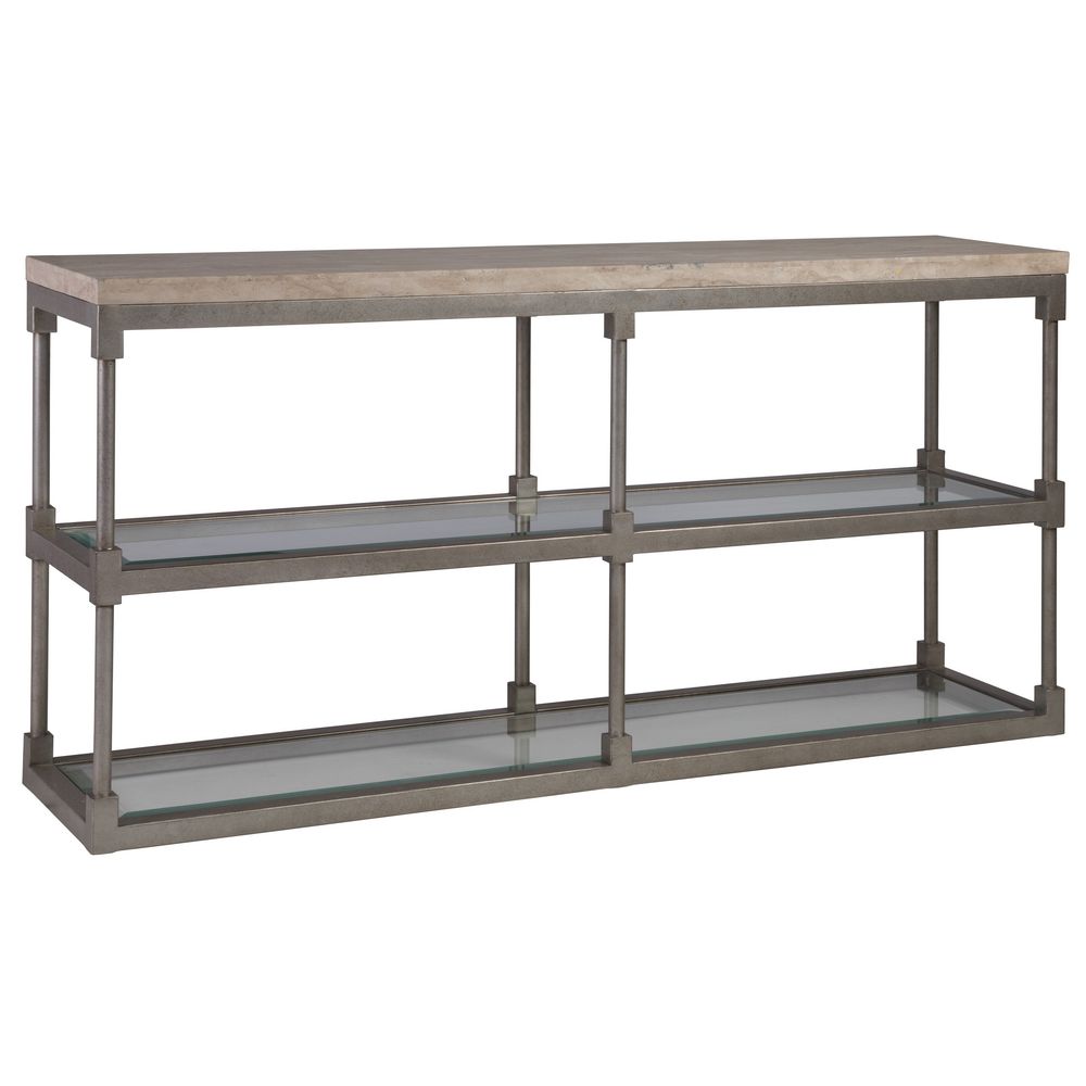 Console Tables Topa Console - Silver Leaf