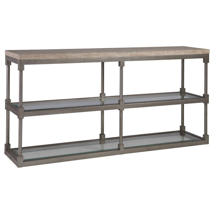 Console Tables Topa Console - Silver Leaf