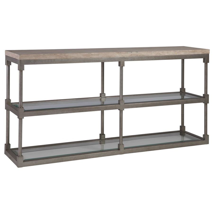 Console Tables Topa Console - Silver Leaf