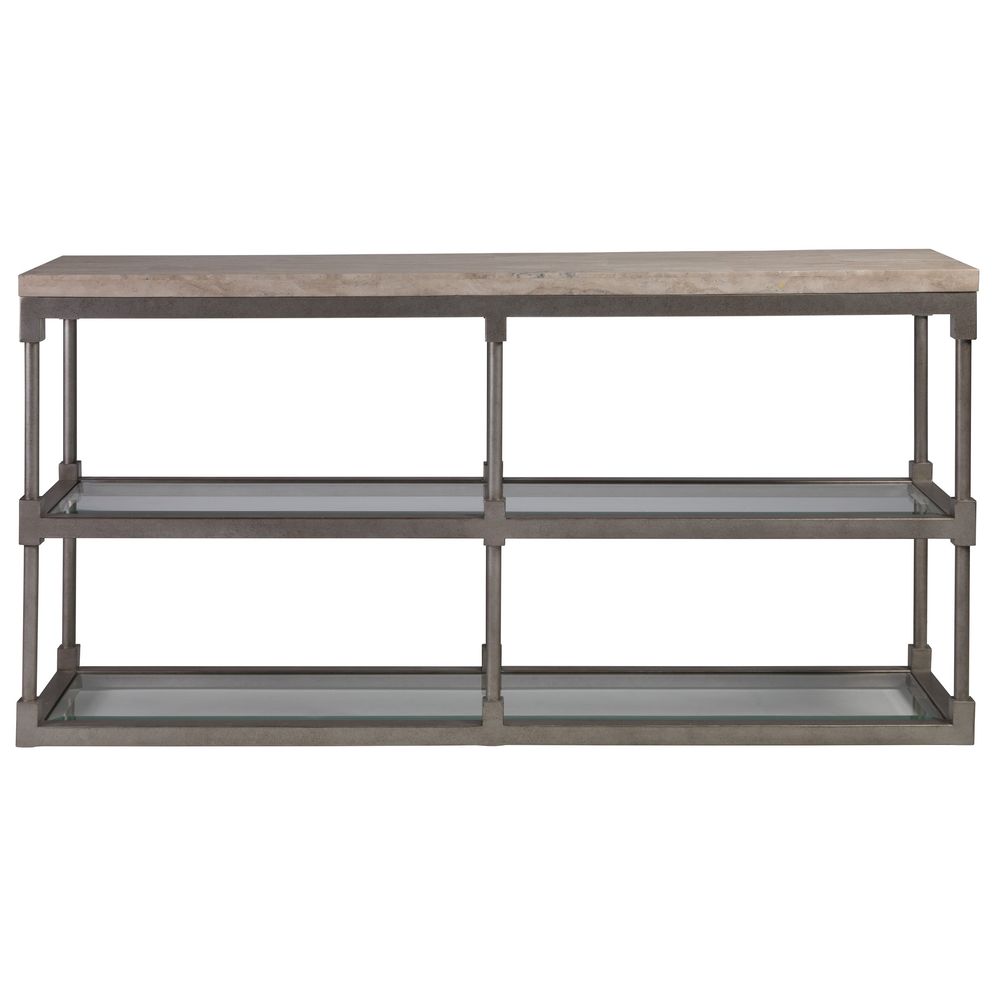Console Tables Topa Console - Silver Leaf