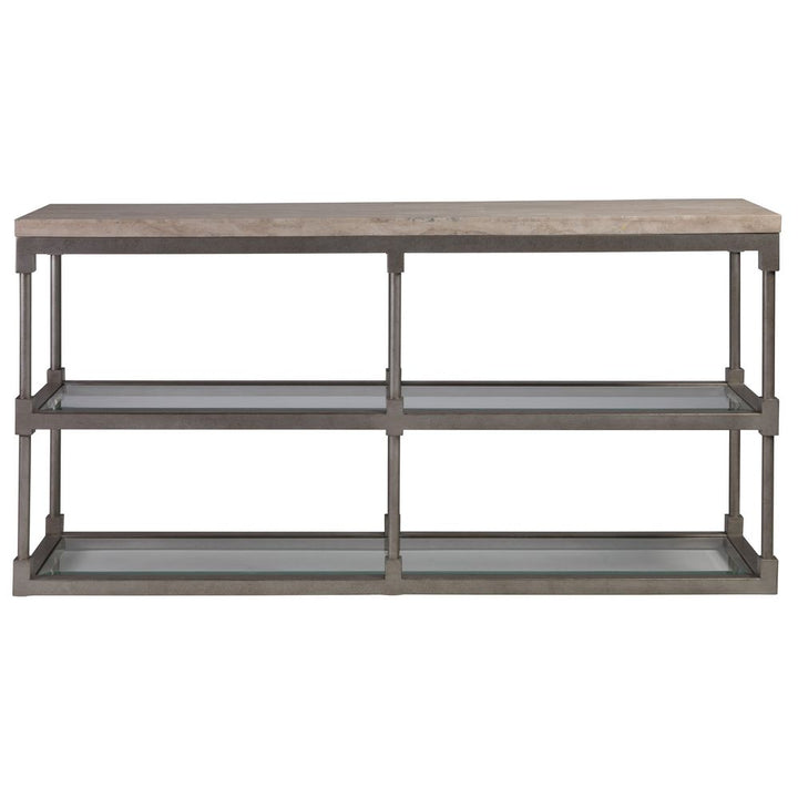 Console Tables Topa Console - Silver Leaf