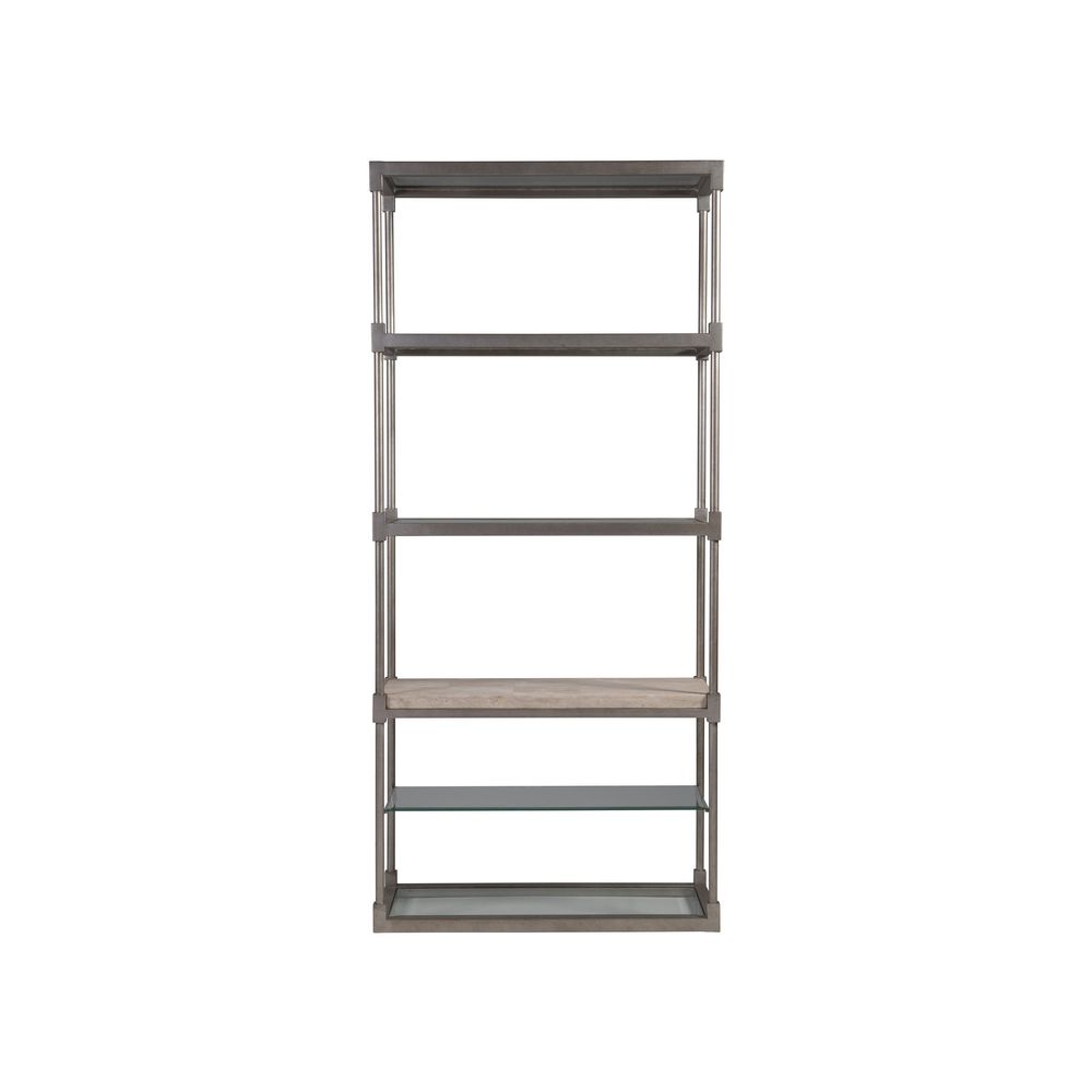 Topa Etagere - Silver Leaf