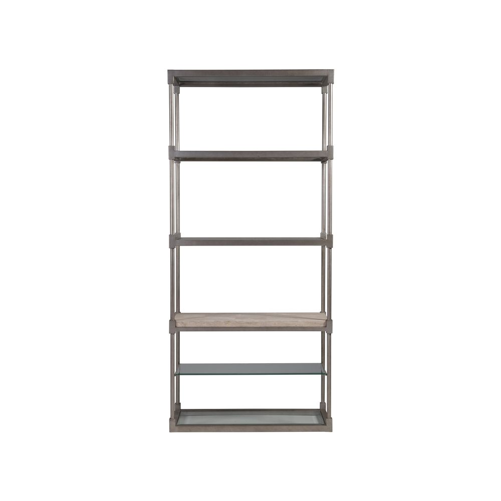 Topa Etagere - Silver Leaf