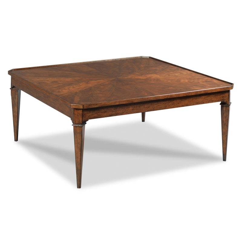 Provence Square Cocktail Table-Woodbridge Furniture-WOODB-2139-10-Coffee Tables-1-France and Son