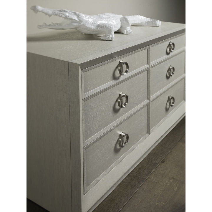 Dressers & Chests Zeitgeist White Double Dresser - Antiqued White