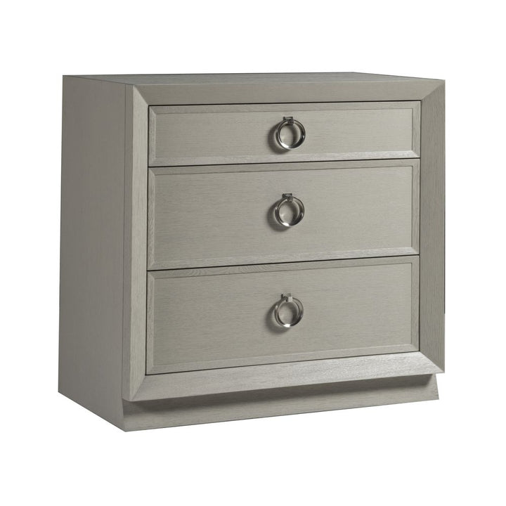 Cabinets & Curios Zeitgeist White Drawer Hall Chest - Antiqued White