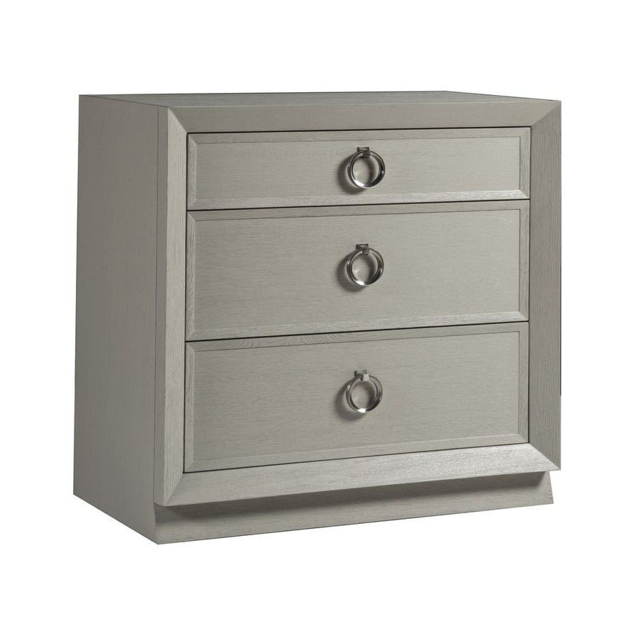 Cabinets & Curios Zeitgeist White Drawer Hall Chest - Antiqued White