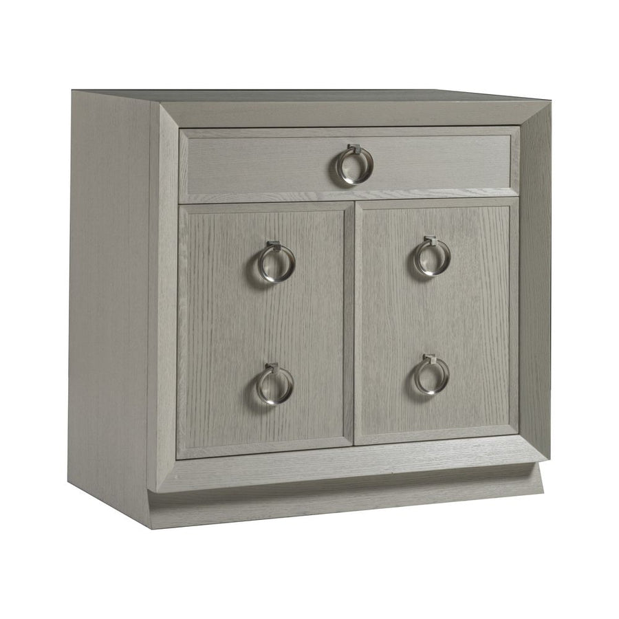 Cabinets & Curios Zeitgeist White Hall Door Chest - Antiqued White