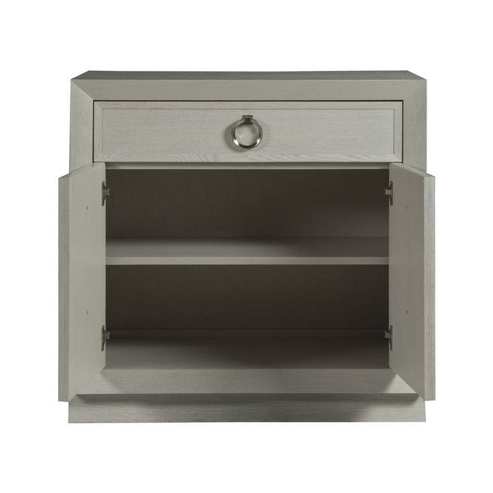 Cabinets & Curios Zeitgeist White Hall Door Chest - Antiqued White