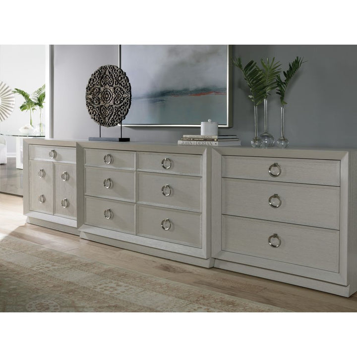 Dressers & Chests Zeitgeist White Double Dresser - Antiqued White