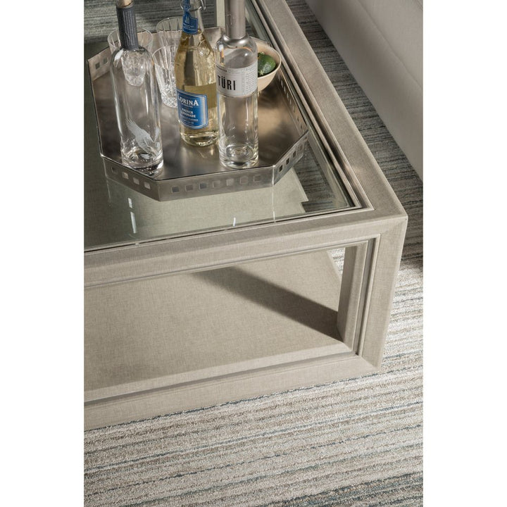 Coffee Tables Zeitgeist Linen Cocktail Table - Antique Linen