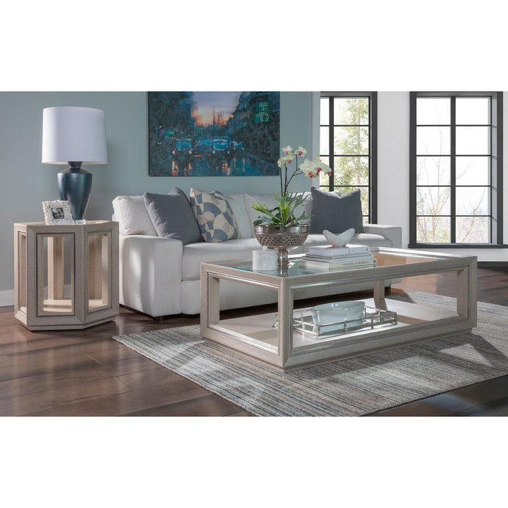 Coffee Tables Zeitgeist Linen Cocktail Table - Antique Linen