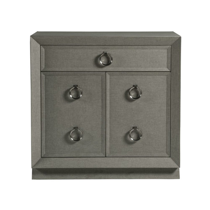 Zeitgeist Linen Hall Door Chest - Antique Linen
